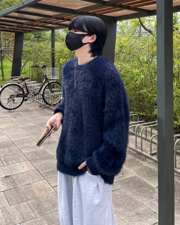 Able Angora Loose Knit